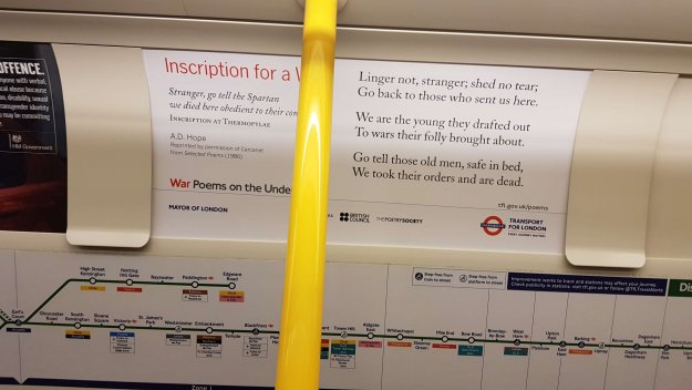 Stranger, go tell the spartan