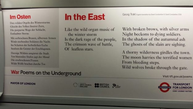 Poem Im Osten by Georg Trakl